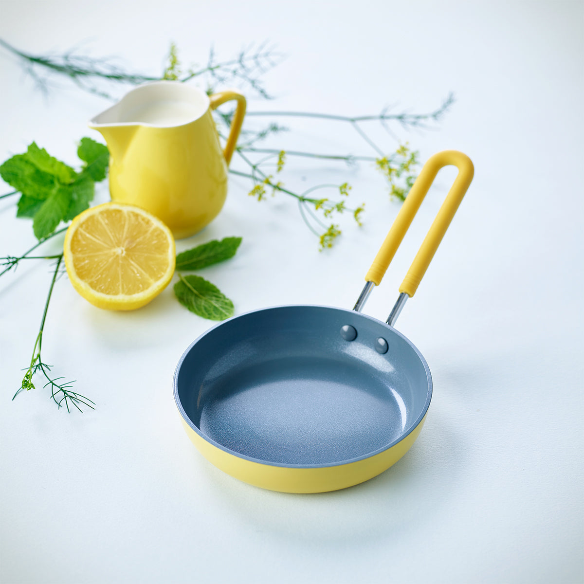 Mini Ceramic Nonstick 5" Frypan | Yellow