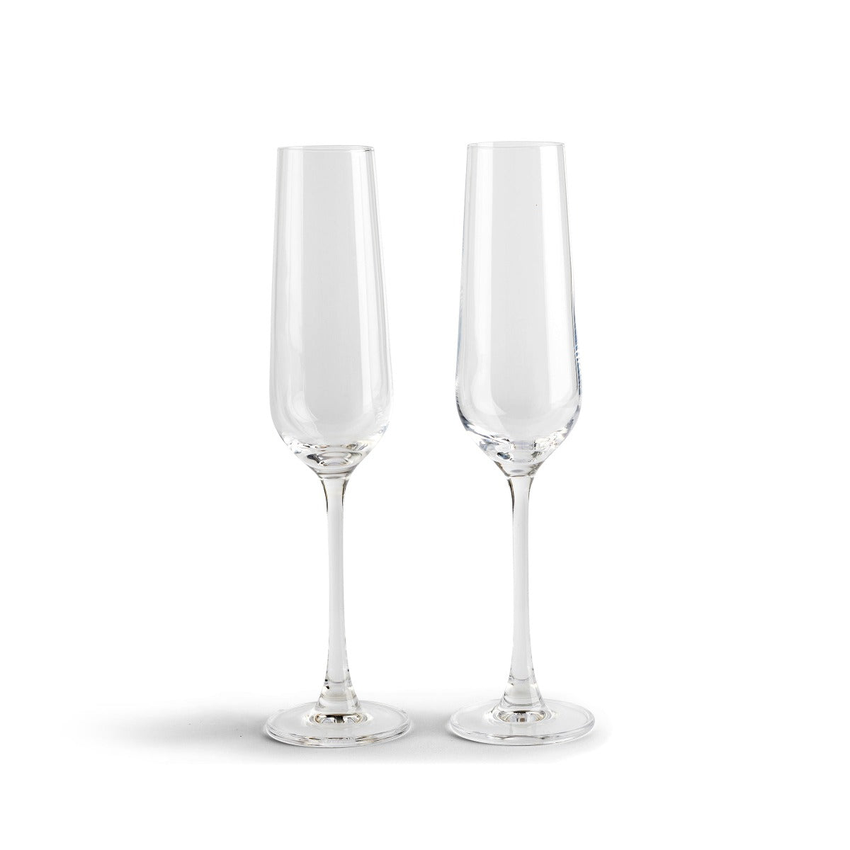 Keltum Lead-Free Crystal Champagne GreenPan of 2 Official Flutes, | Set Store ©