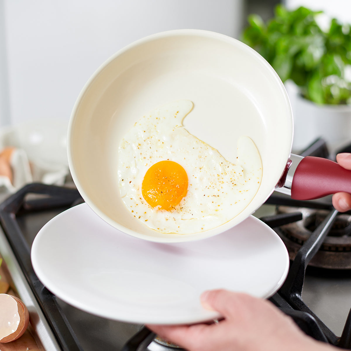 Rio Ceramic Nonstick 12" Frypan | Red