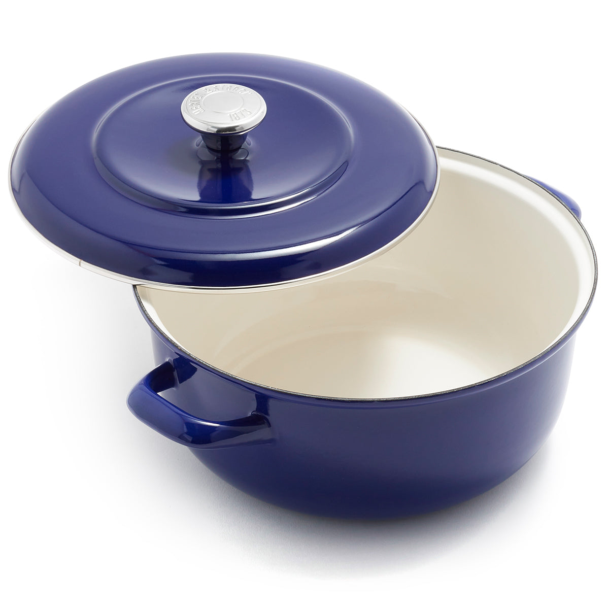 Cast Iron Dutch Oven with Lid-3 Quart Enamel Coated Pot for Oven or  Stovetop-For Soup Stew, 1 unit - Metro Market