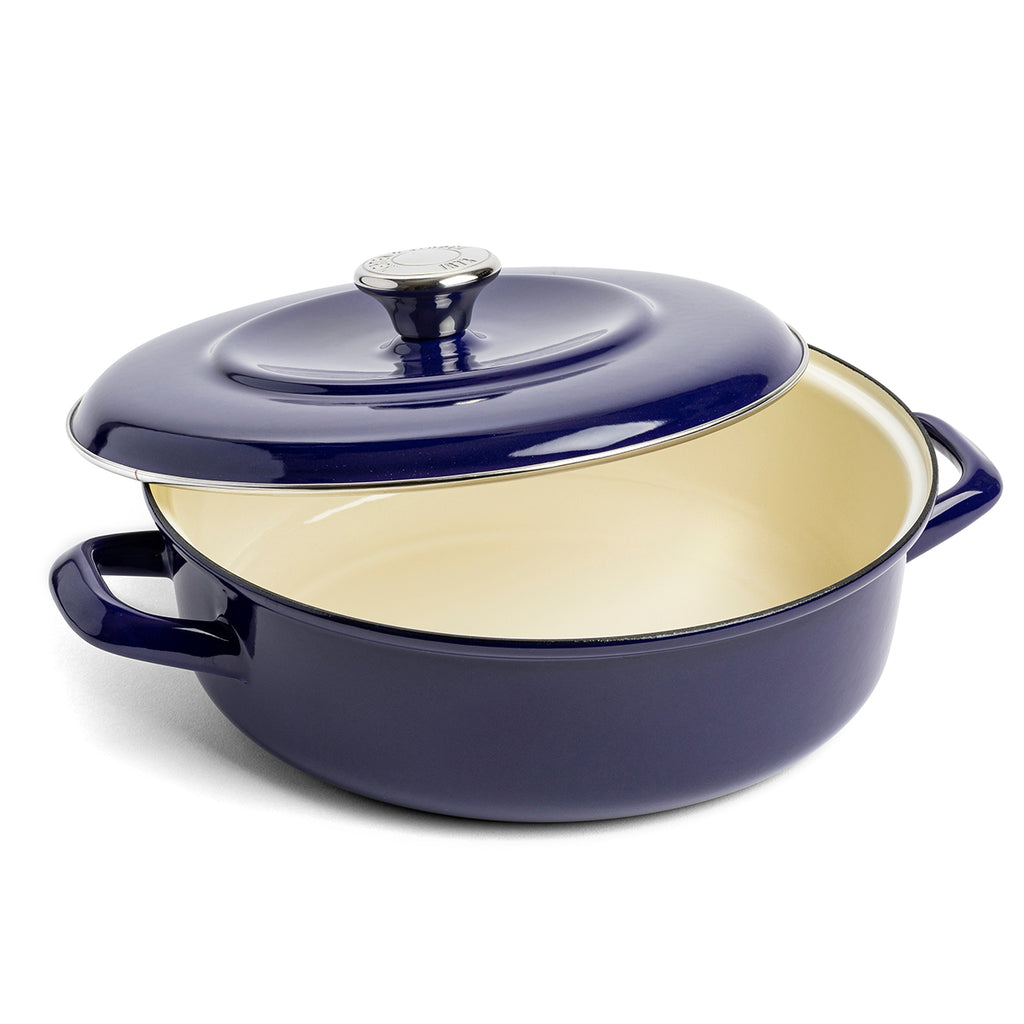 French Navy QuickHeat 4-quart Braiser with Lid