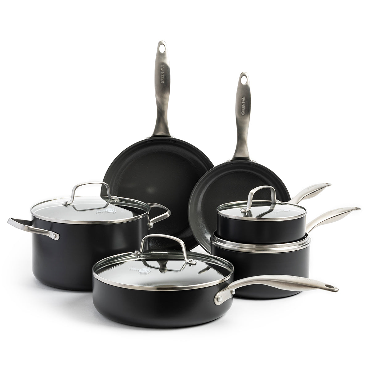 Canterbury Ceramic Nonstick 10-Piece Cookware Set