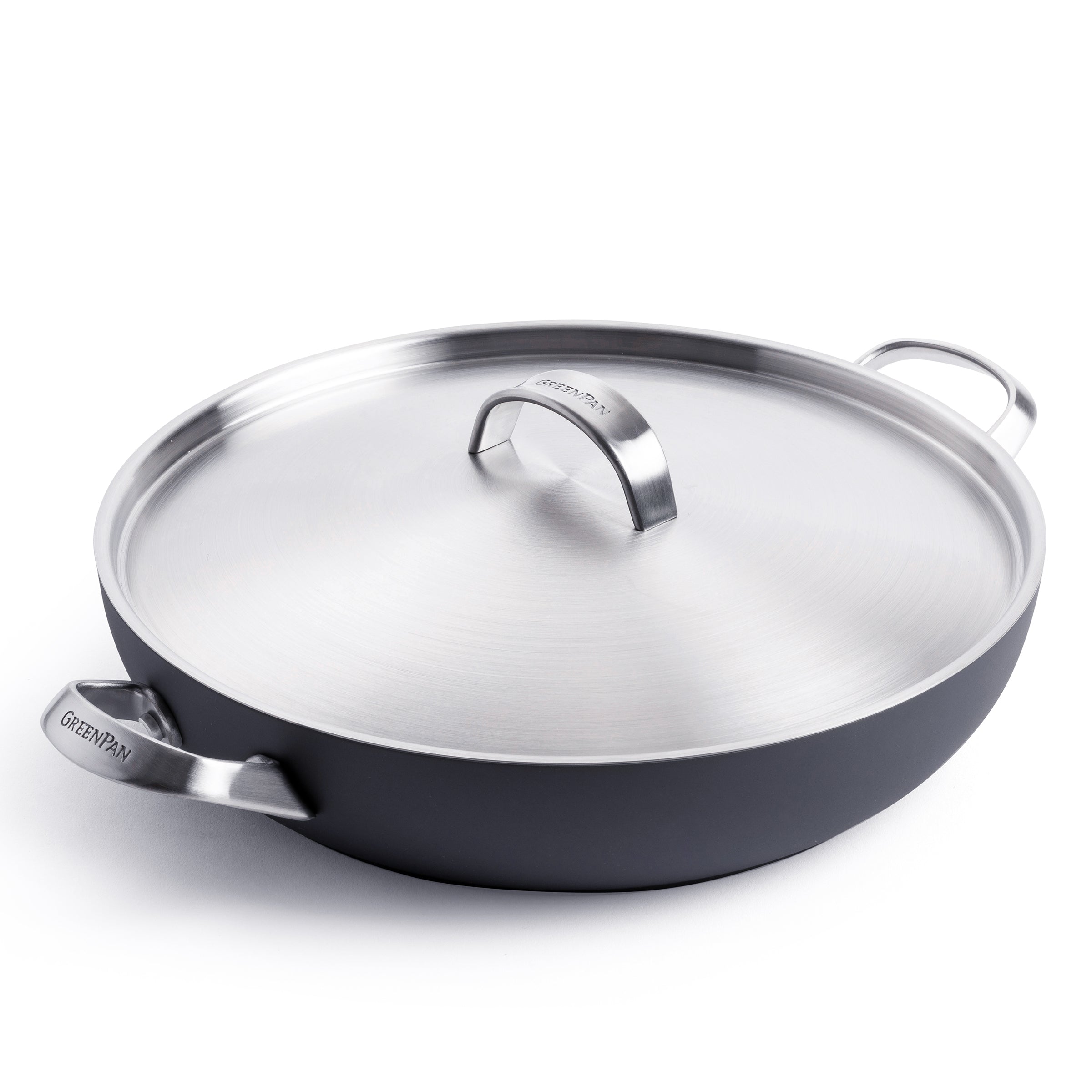 Paris Pro Ceramic Nonstick 11" Everyday Pan with Lid