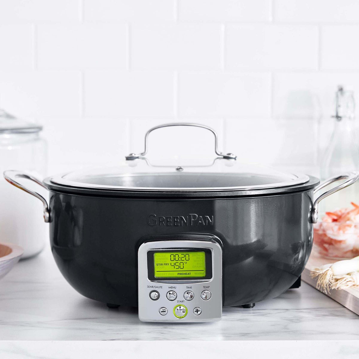 Essential smart skillet free of PFAS, PFOA, lead & cadmium