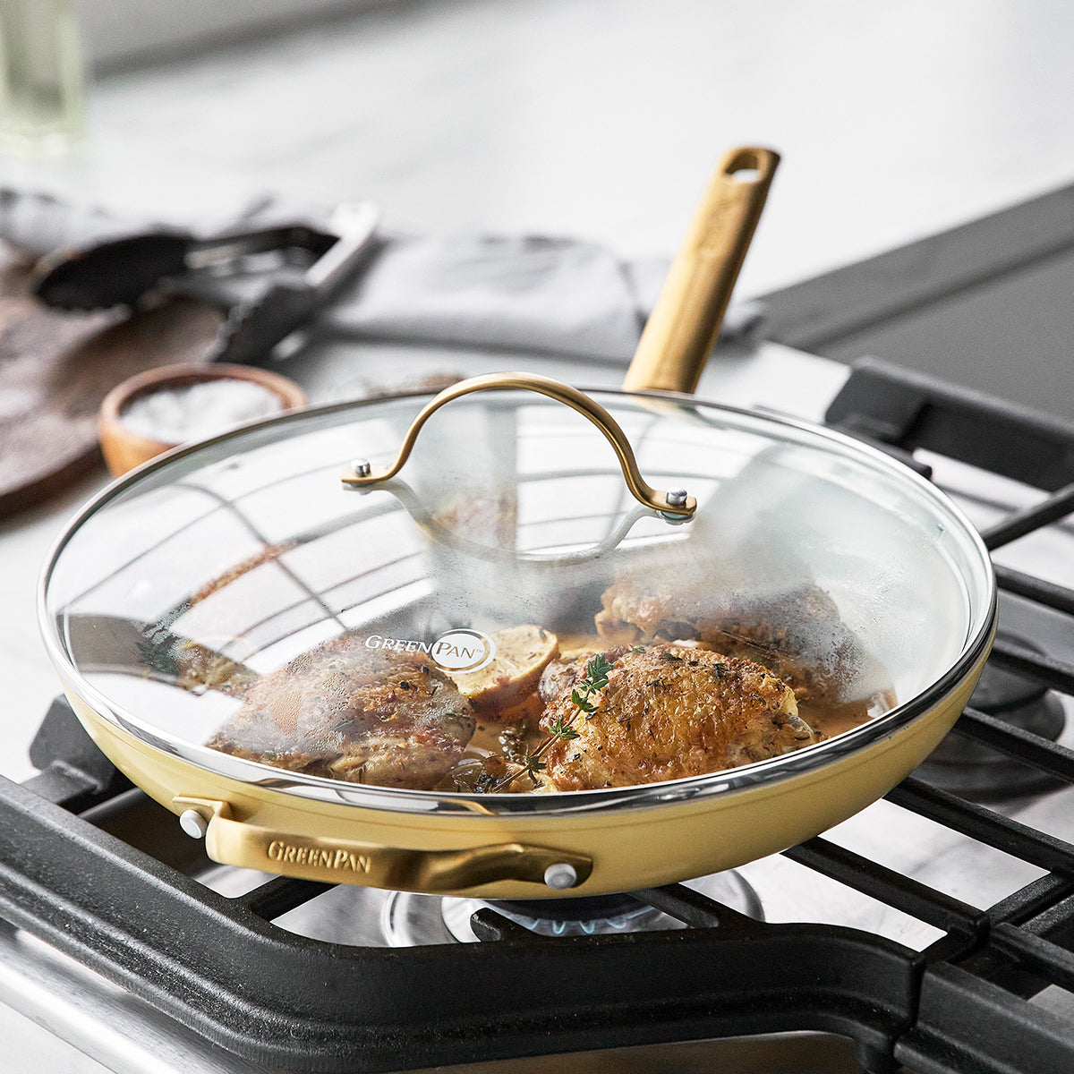 Discontinued 12 Non-Stick Skillet with Helper Handle