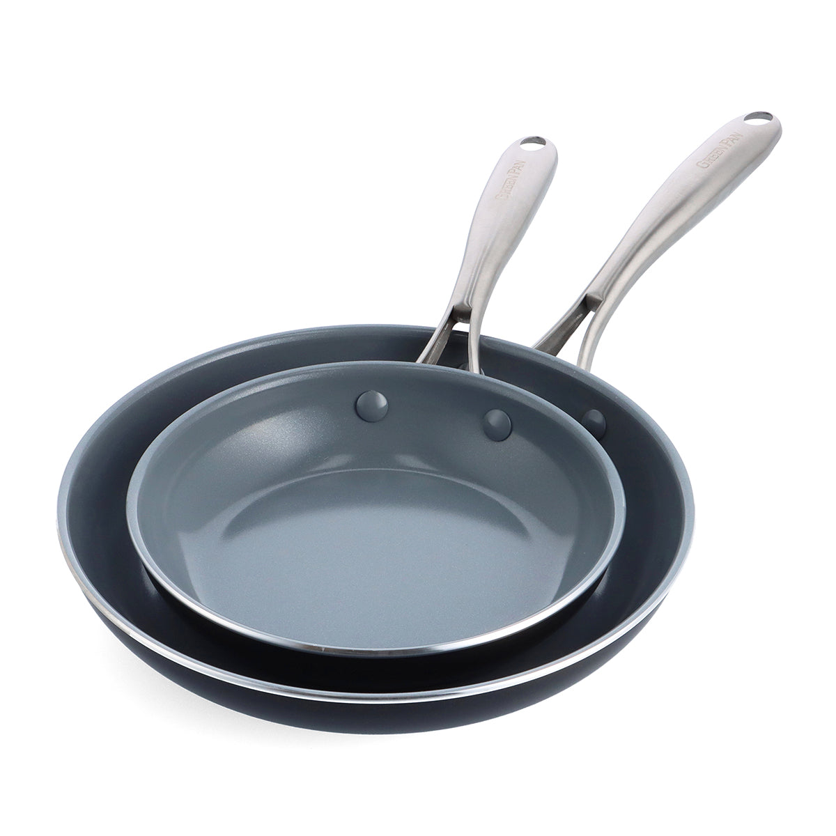 Swift Ceramic Nonstick 8" and 10" Frypan Set