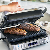 Ceramic Nonstick 3-in-1 Grill, Griddle & Waffle Maker | Stainless Steel