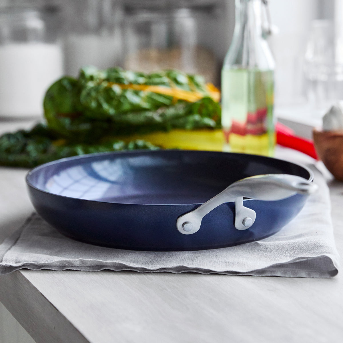 Valencia Pro Ceramic Nonstick 12" Frypan | Midnight Blue