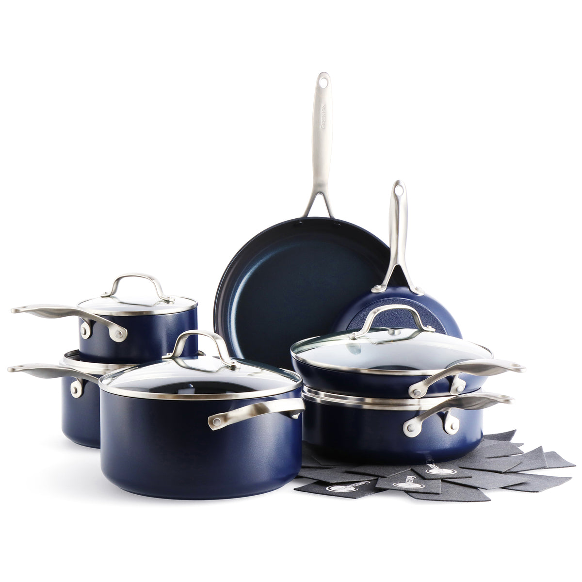 Performance Pro Ceramic Nonstick 11-Piece Cookware Set