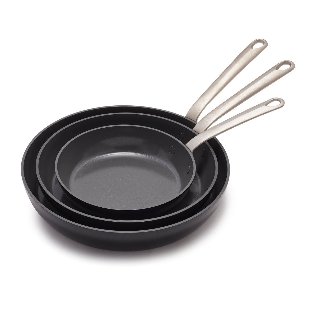 Craft Ceramic Nonstick 8", 10" and 12" Frypan Set