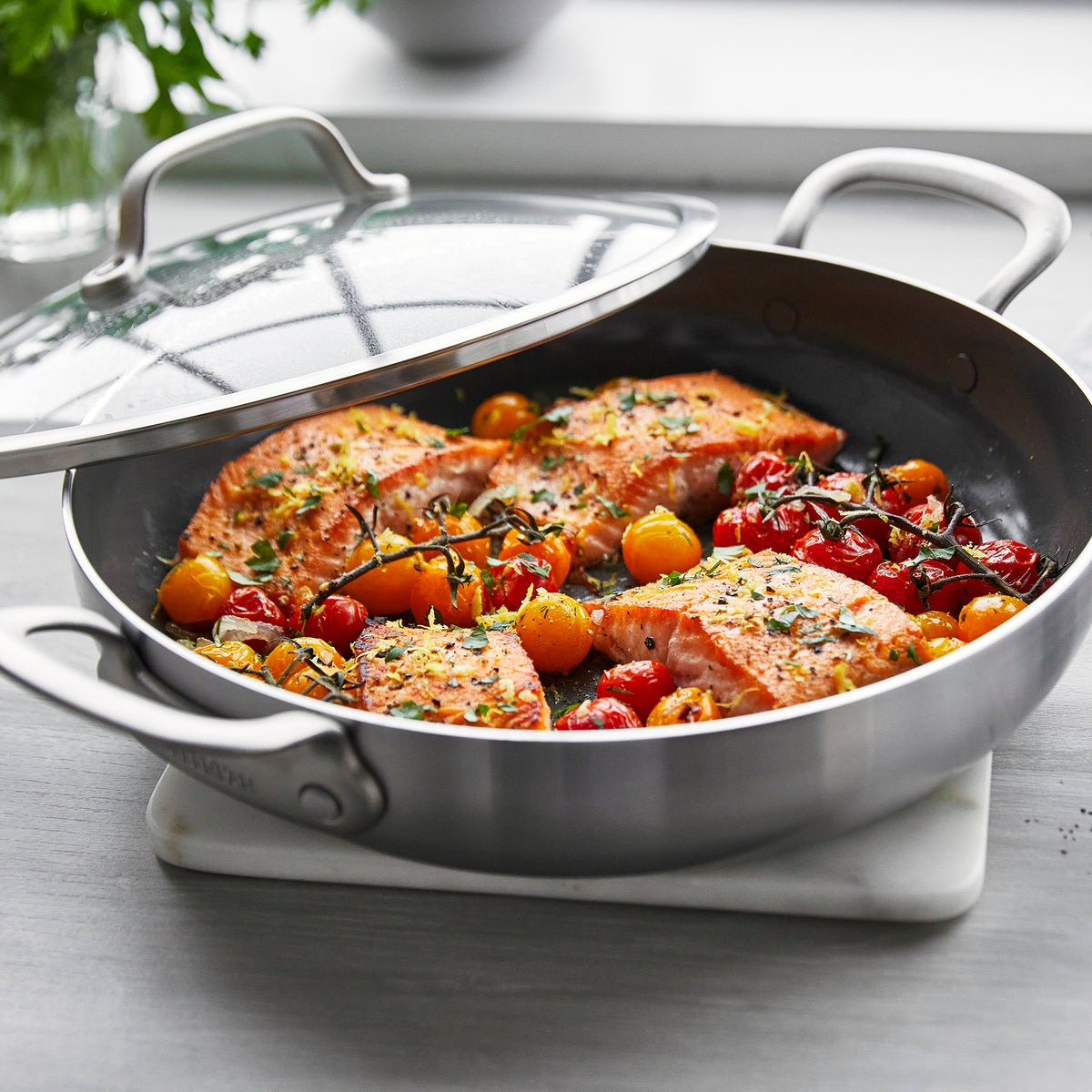 Craft Stainless Steel 11" Everyday Pan with Lid