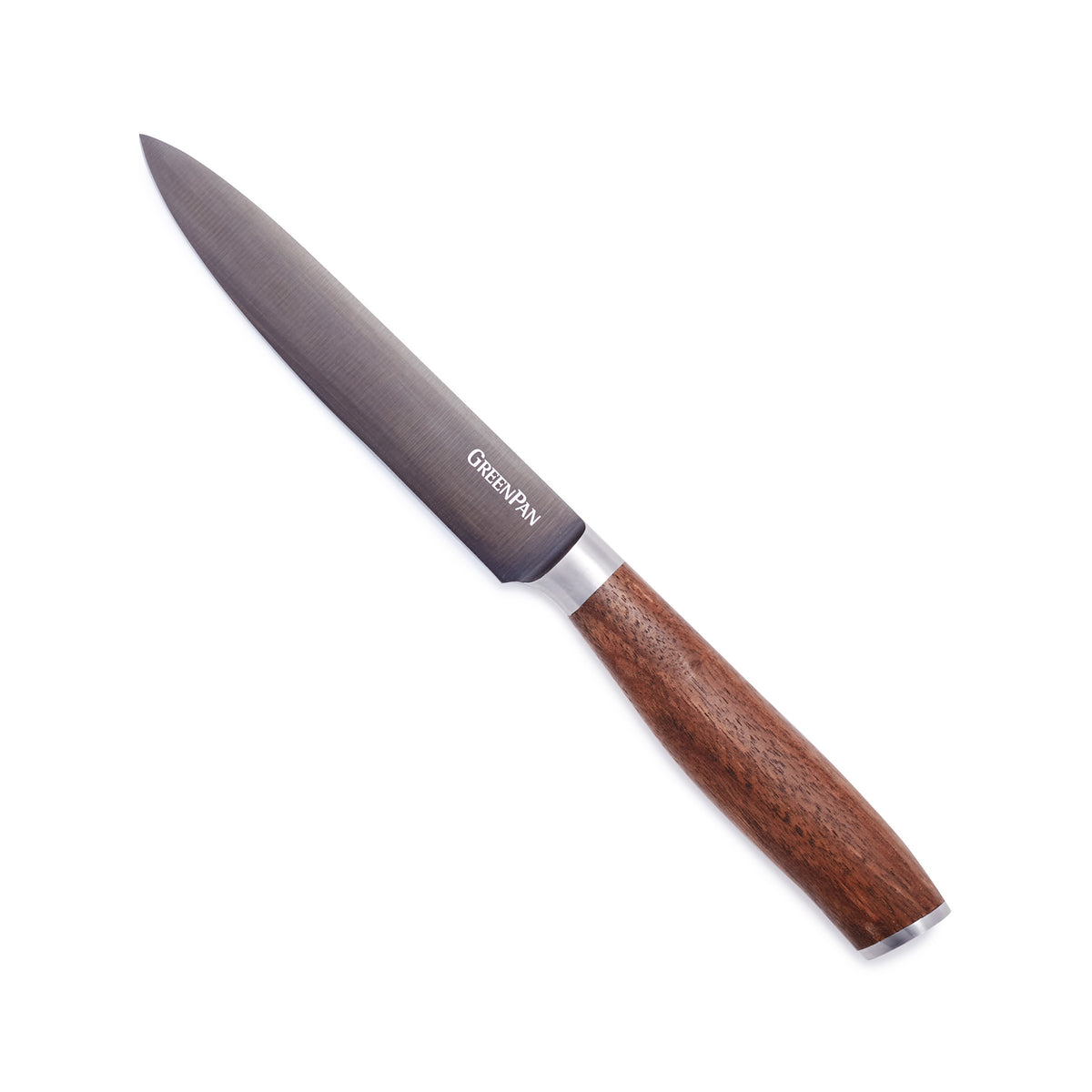 Premiere Titanium Cutlery 5" Utility Knife with Walnut Handle