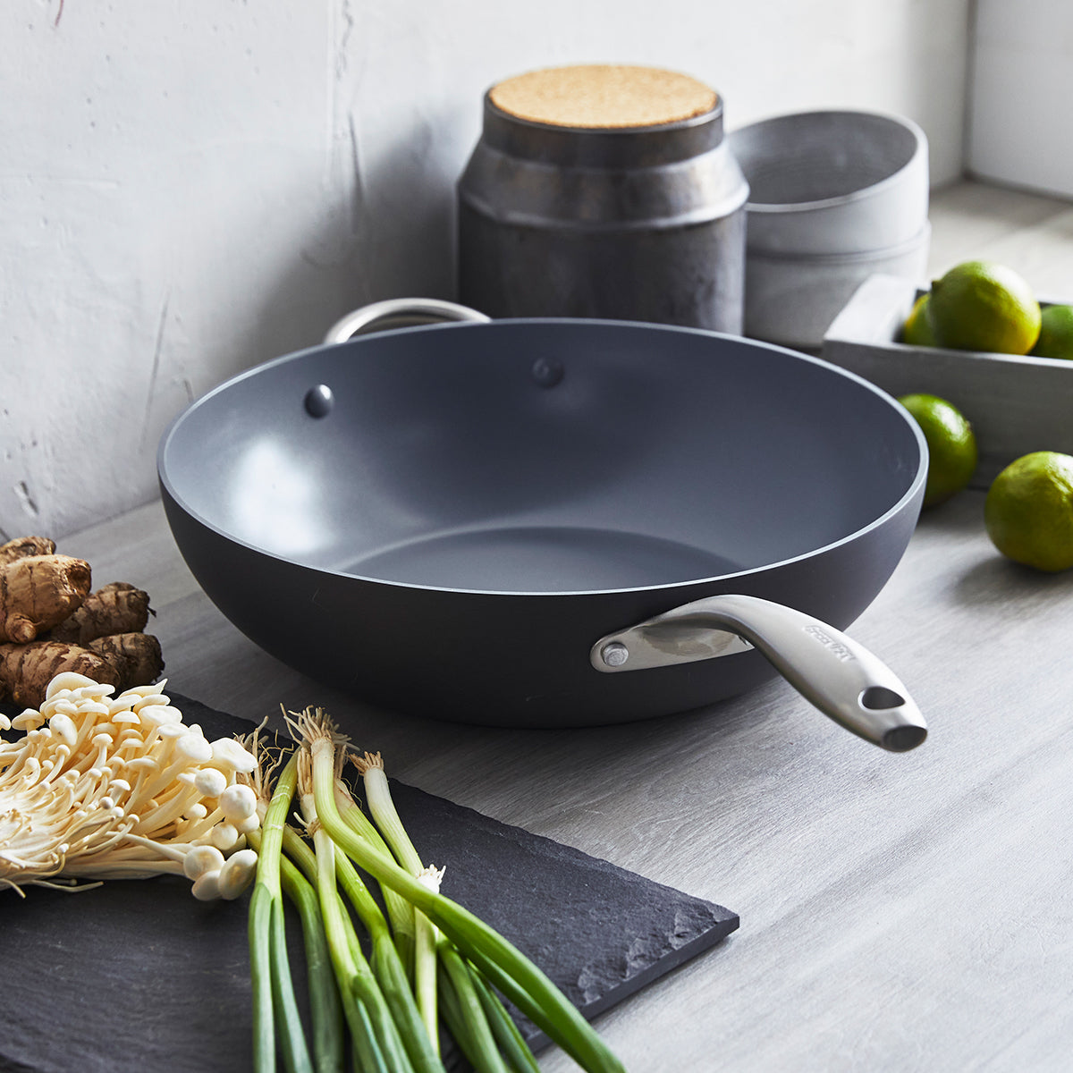 Lima Ceramic Nonstick 12.5" Wok