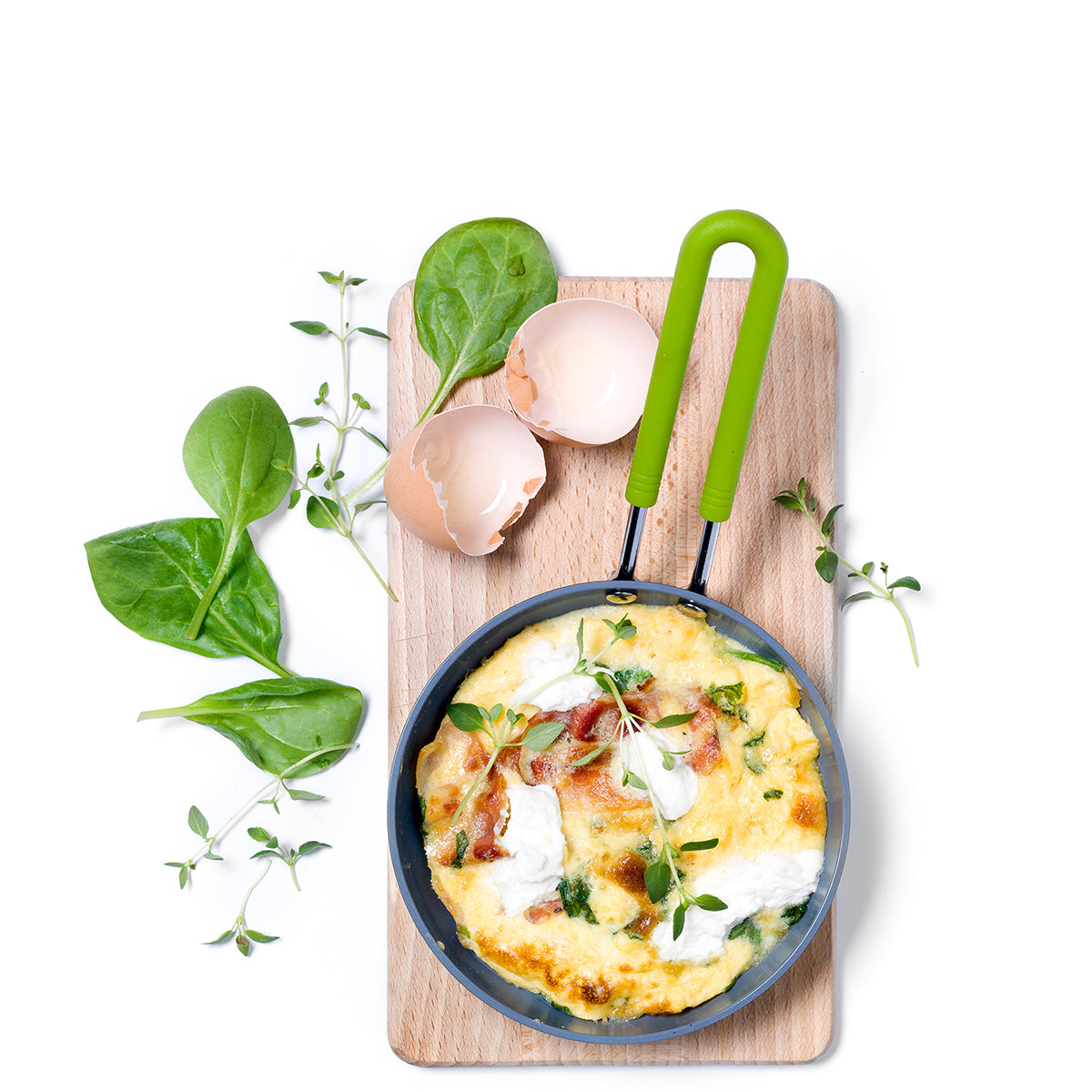 GreenPan Mini Healthy Ceramic Nonstick, 5 Square Egg Pan, PFAS-Free,  Dishwasher Safe, Stay Cool Handle, Black