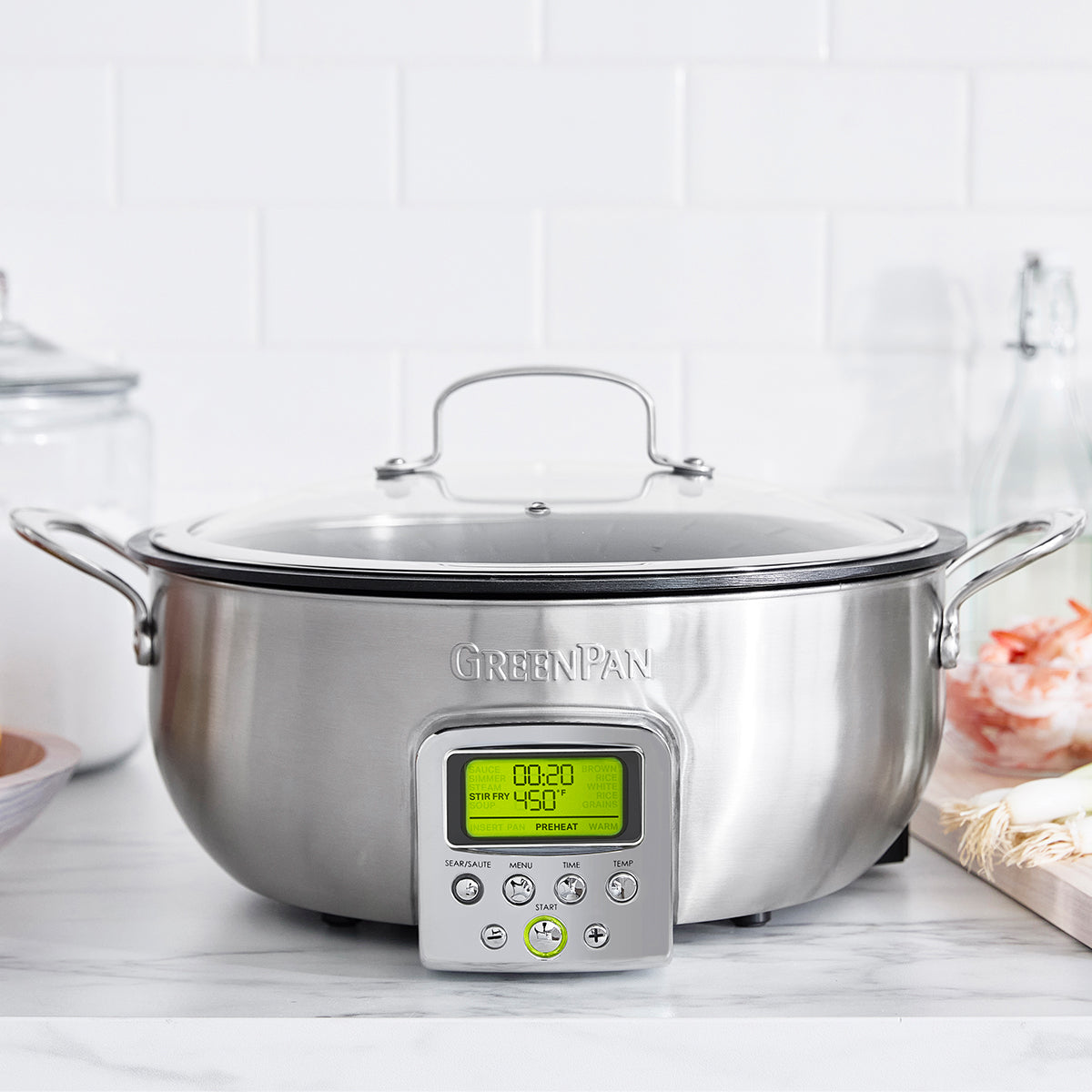 Essential smart skillet free of PFAS, PFOA, lead & cadmium