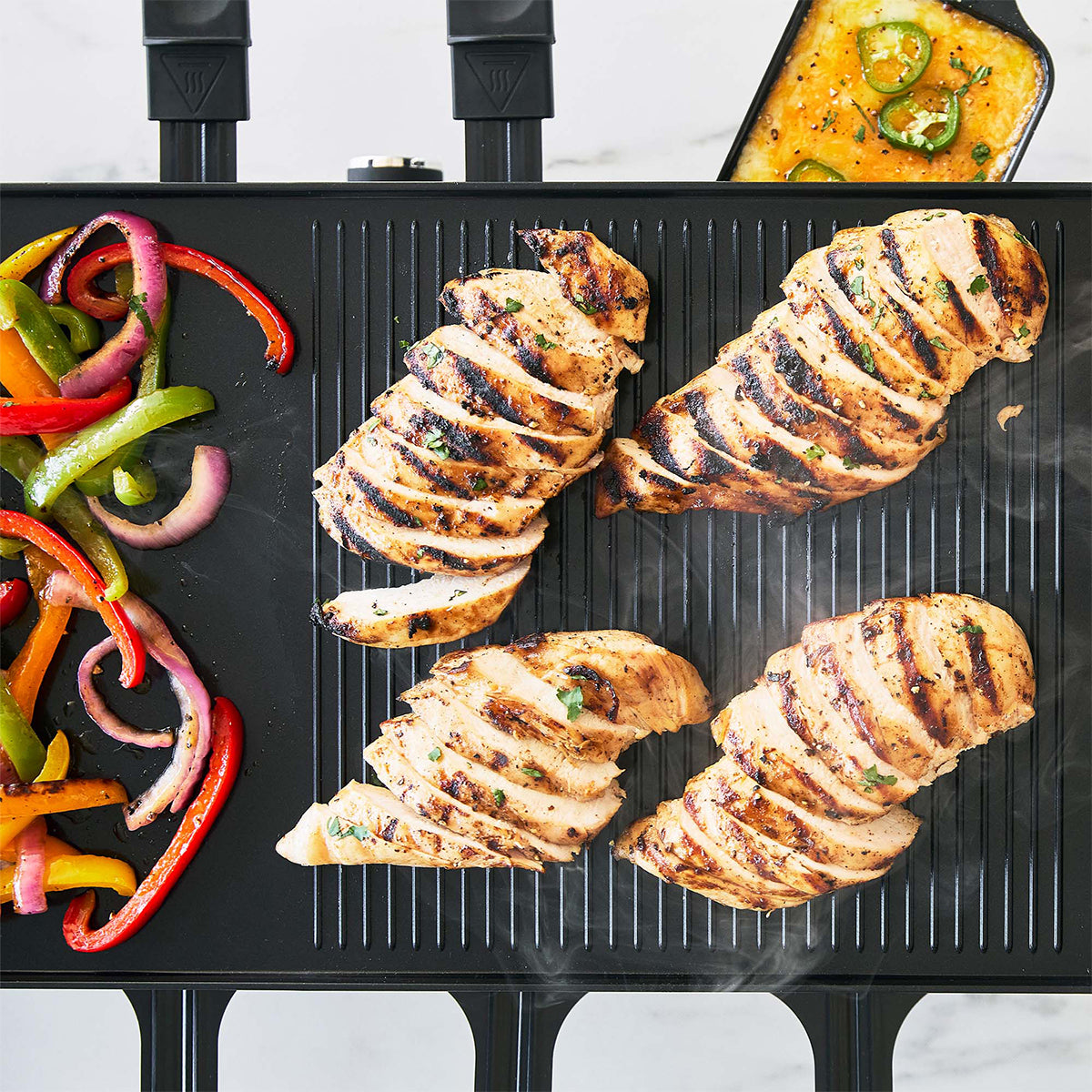 Ceramic Grill Plate, Stovetop Grill Pan