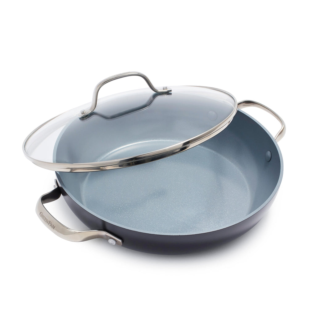 GreenPan Savour 11 Ceramic Nonstick Everyday Pan w/ Glass Lid