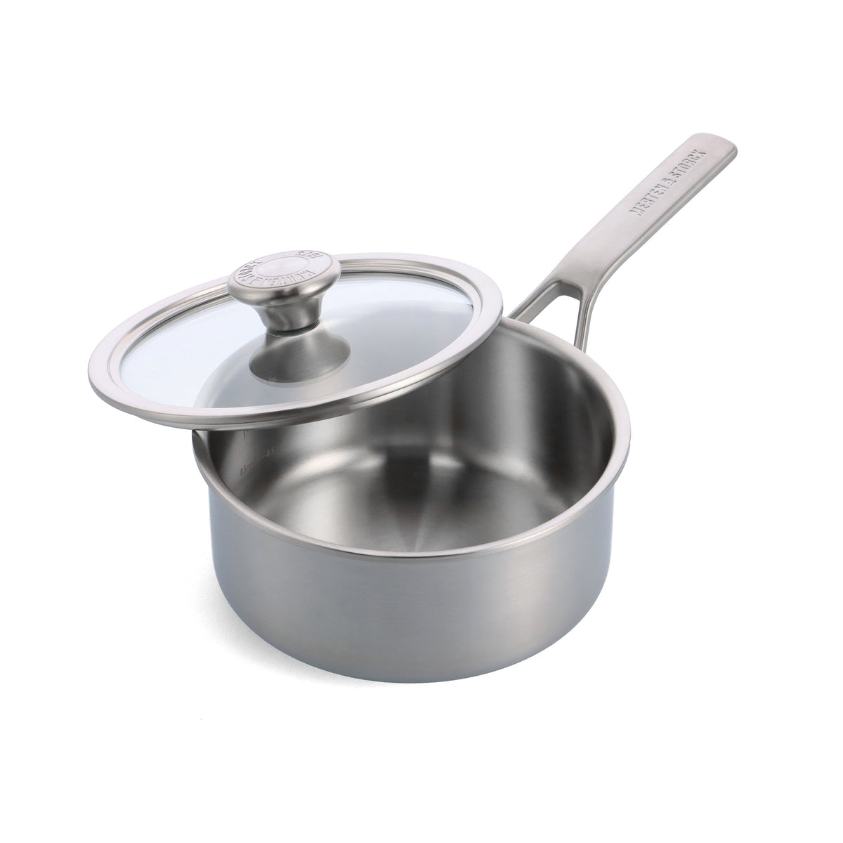  ROYDX Saucepan with Lid, Stainless Steel Stock Pot