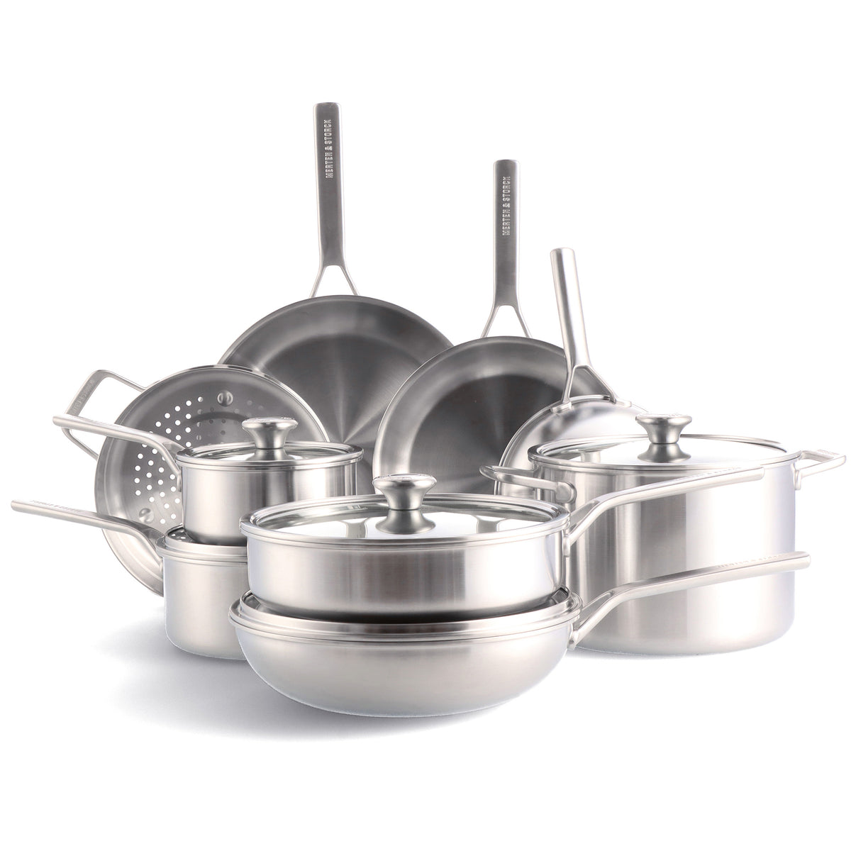 Merten & Storck Stainless Steel 14-Piece Cookware Set