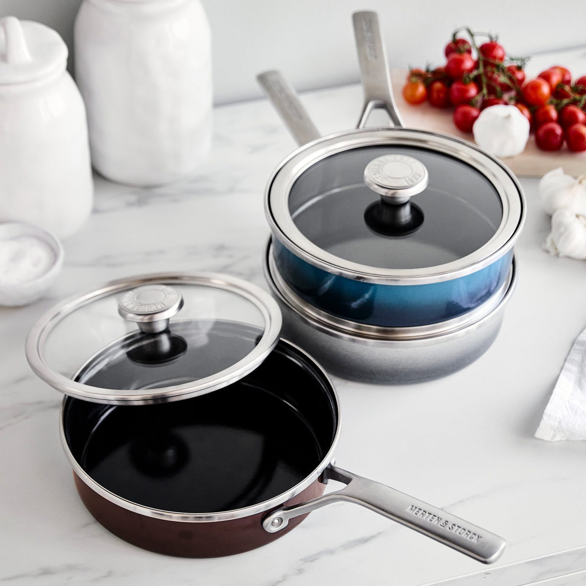 Upgrade your entire cookware set with enameled cast iron for $100