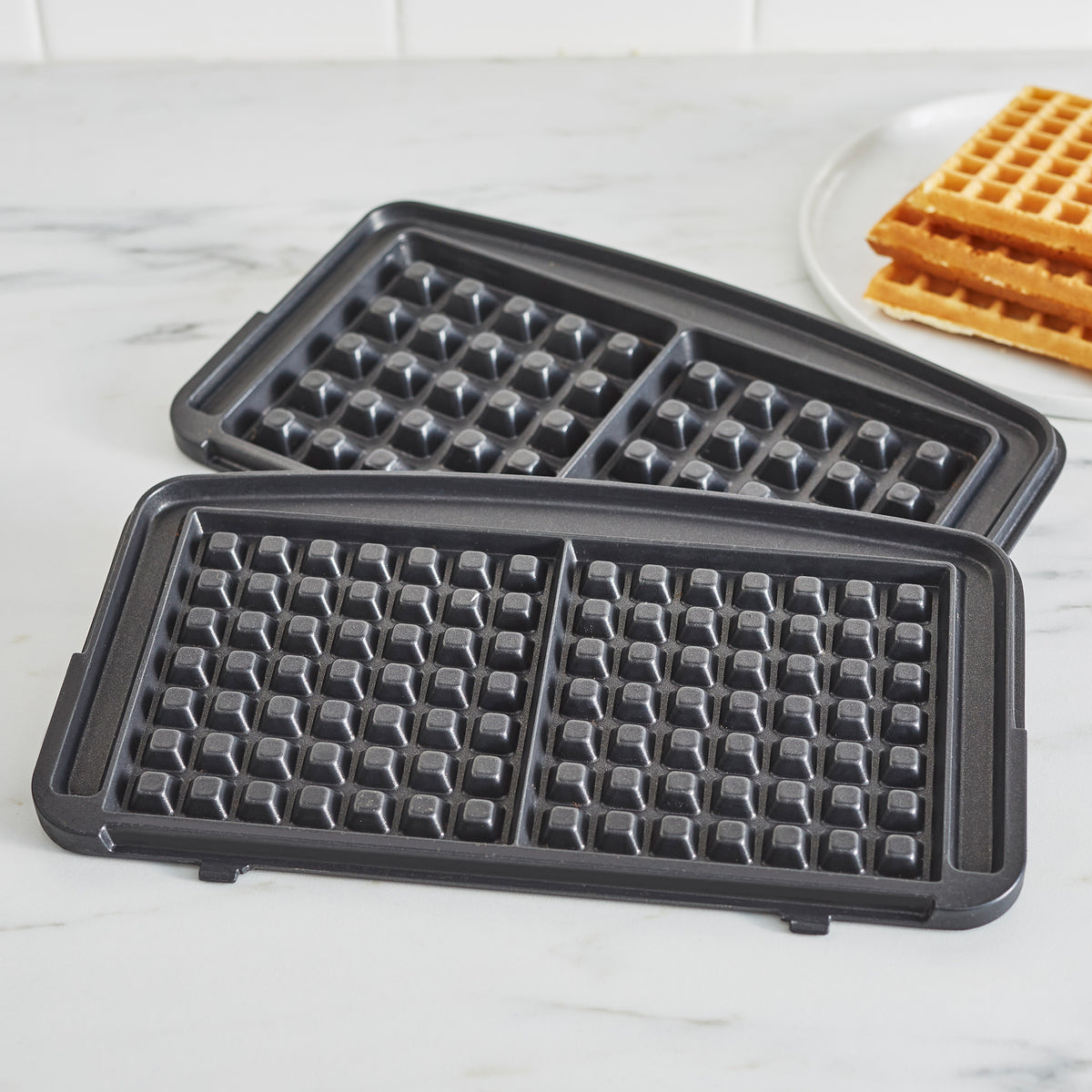 Belgian Waffle Maker | Cone Maker and Waffle Iron | Round-Shape Thin  Waffles | Stainless Steel