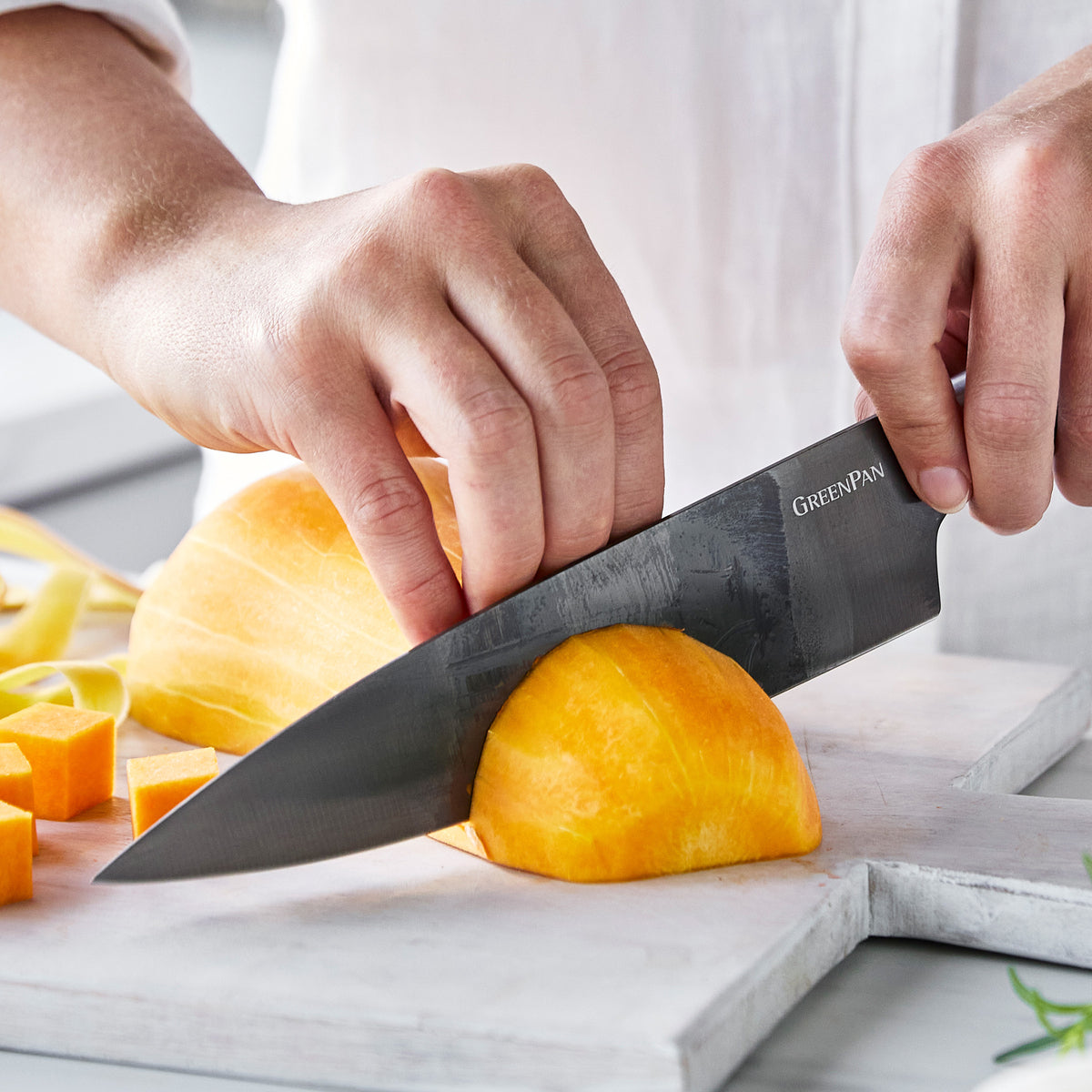 Black 16 Pieces Kitchen Knife Set Dishwasher Safe, Professional