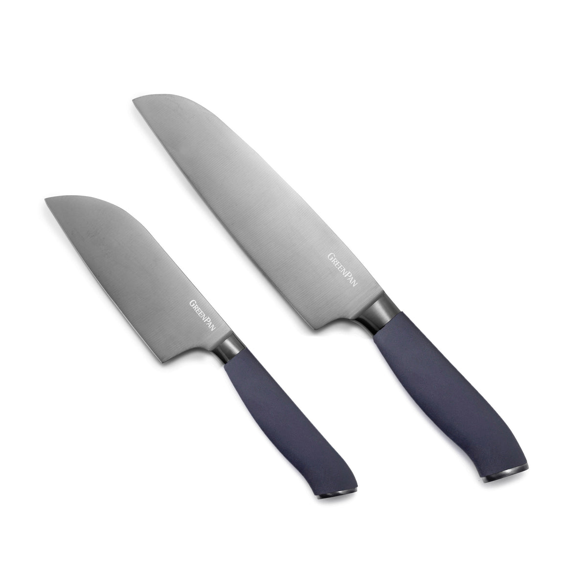Premiere Titanium Cutlery 7 Santoku Knife with Walnut Handle
