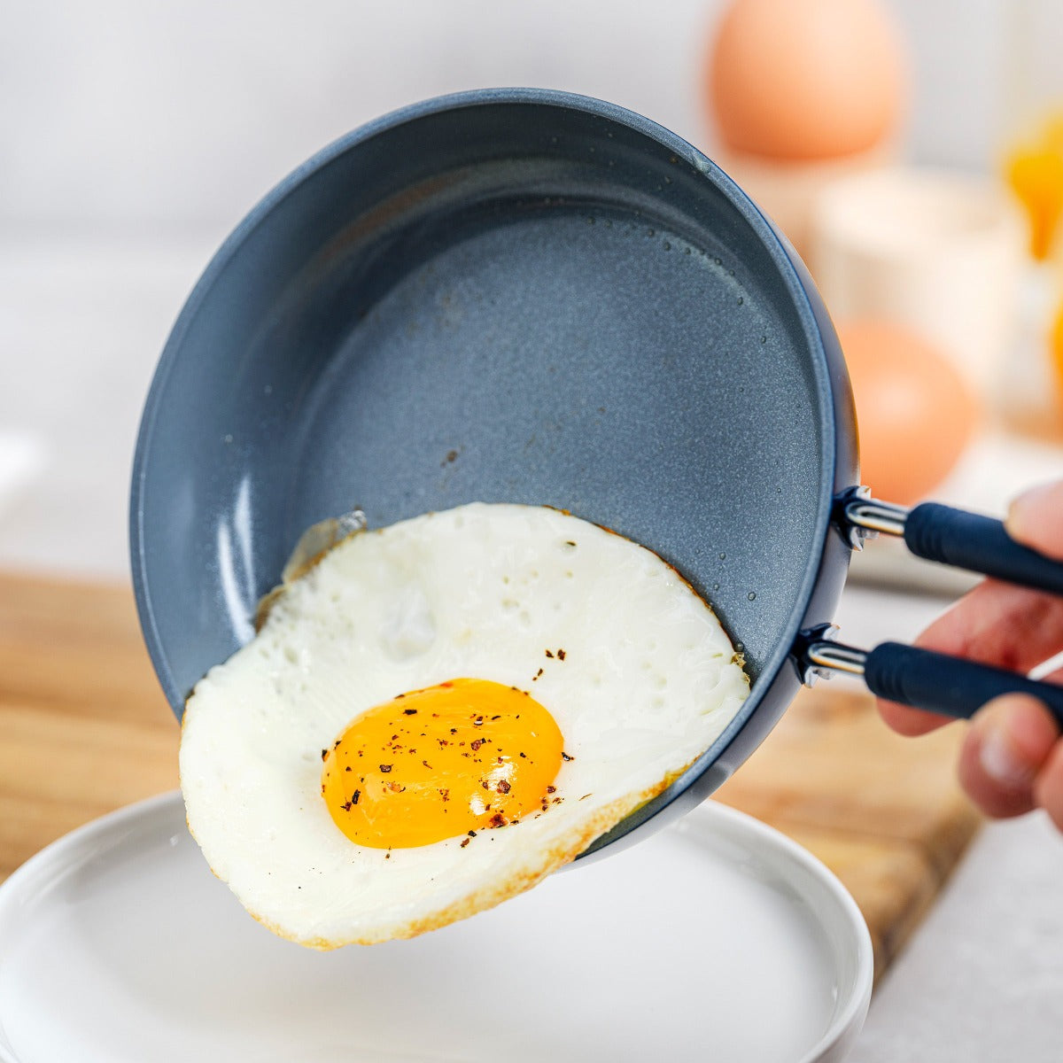 Mini Ceramic Nonstick 5" Frypan | Navy