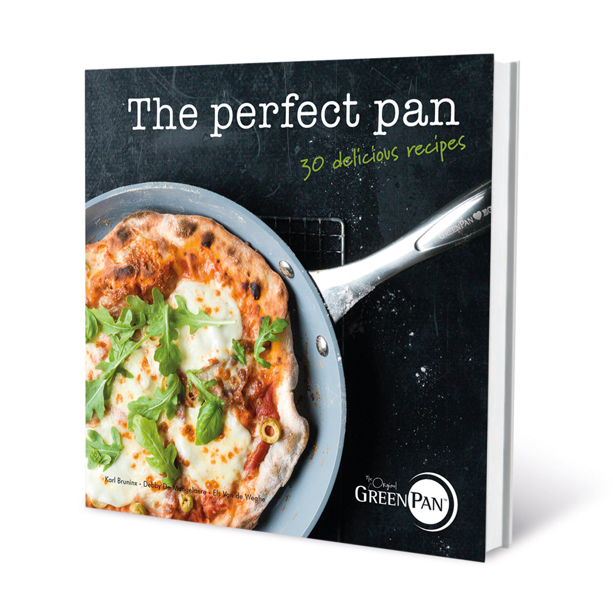 Signed Cookbook and GreenPan Skillet Bundle